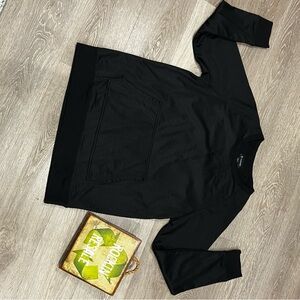 Black Long Sleeve Top